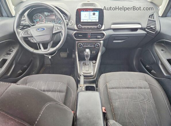 MAJ3P1TE0JC229855 2018 FORD ECOSPORT Угольный Вид панели приборов
