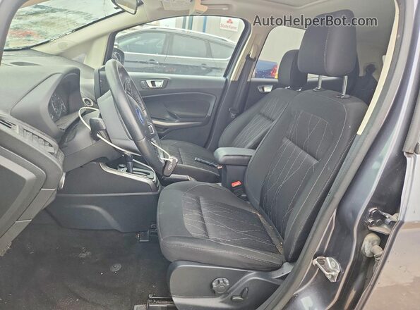 MAJ3P1TE0JC229855 2018 FORD ECOSPORT Угольный Вид салона спереди