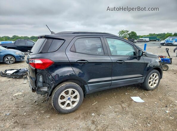 MAJ3P1TE1JC220162 2018 FORD ECOSPORT Черный Задняя правая четверть