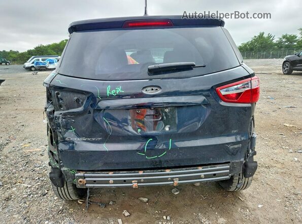 MAJ3P1TE1JC220162 2018 FORD ECOSPORT Черный Вид сзади