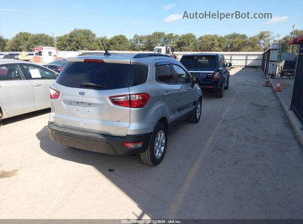 MAJ3P1TE1JC244588 2018 FORD ECOSPORT Silver Trasero derecho