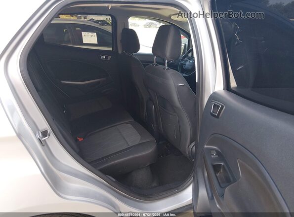 MAJ3P1TE1JC244588 2018 FORD ECOSPORT Silver Vista de la etiqueta del VIN