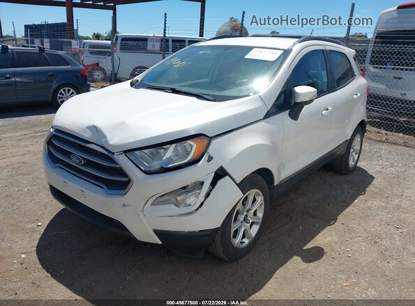 MAJ3P1TE2JC170808 2018 FORD ECOSPORT White Передня ліва чверть