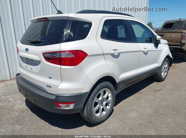 MAJ3P1TE2JC170808 2018 FORD ECOSPORT White Задня права чверть