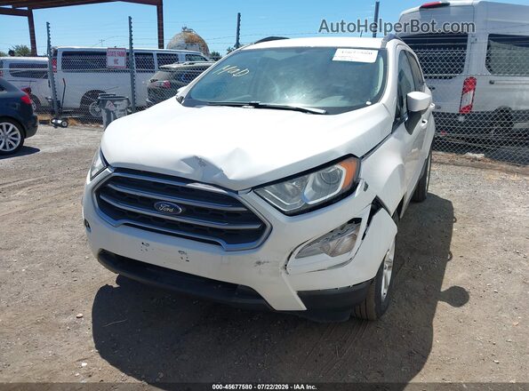 MAJ3P1TE2JC170808 2018 FORD ECOSPORT White Вид спереду