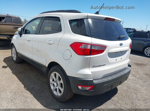 MAJ3P1TE2JC170808 2018 FORD ECOSPORT White Задня ліва чверть