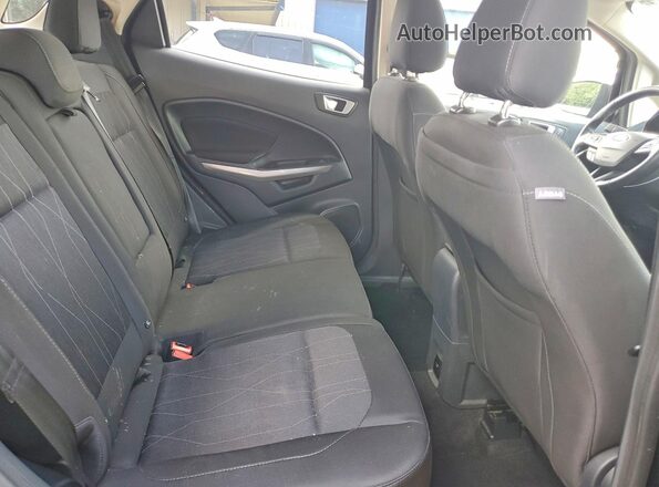 MAJ3P1TE2JC201927 2018 FORD ECOSPORT Black Հետևի նստատեղերի տեսք
