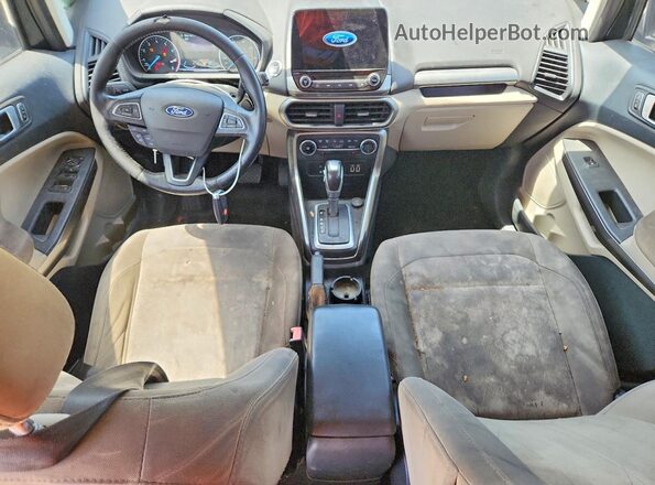 MAJ3P1TE2JC205329 2018 FORD ECOSPORT Black წინა პანელის ხედი