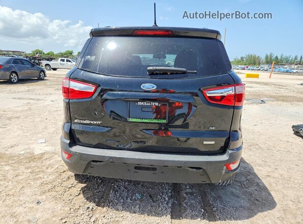 MAJ3P1TE2JC205329 2018 FORD ECOSPORT Black უკანა ხედი
