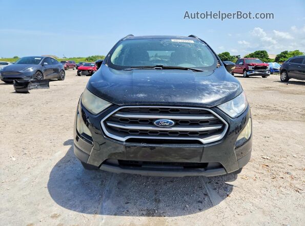 MAJ3P1TE2JC205329 2018 FORD ECOSPORT Black წინა ხედი