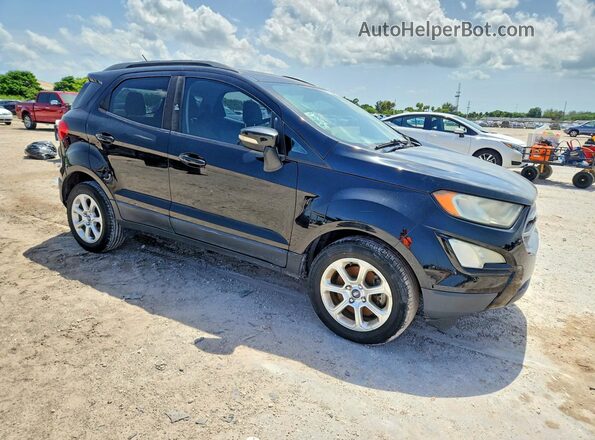 MAJ3P1TE2JC205329 2018 FORD ECOSPORT Black წინა მარჯვენა