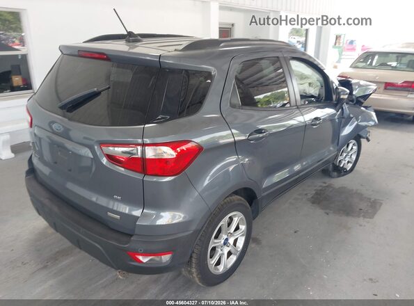 MAJ3P1TE4JC185133 2018 FORD ECOSPORT Gray Задня права чверть