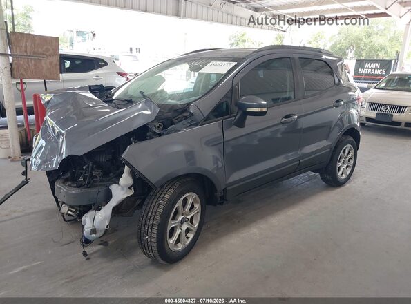 MAJ3P1TE4JC185133 2018 FORD ECOSPORT Gray Передня ліва чверть