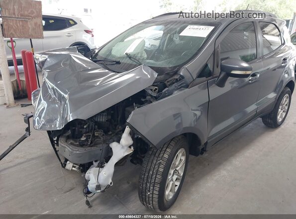MAJ3P1TE4JC185133 2018 FORD ECOSPORT Gray Вид спереду