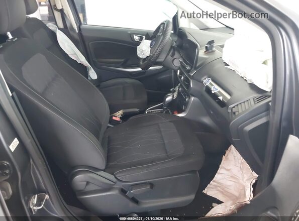 MAJ3P1TE4JC185133 2018 FORD ECOSPORT Gray Вид салону спереду