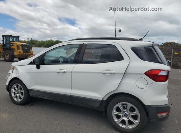MAJ3P1TE4JC227378 2018 FORD ECOSPORT White უკანა მარცხენა