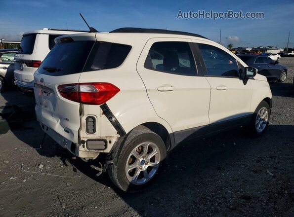 MAJ3P1TE5JC217359 2018 FORD ECOSPORT White Tył prawy