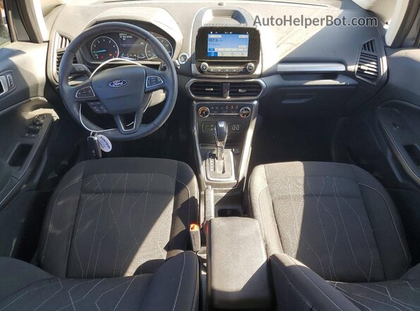 MAJ3P1TE7JC194554 2018 FORD ECOSPORT Серый Вид панели приборов