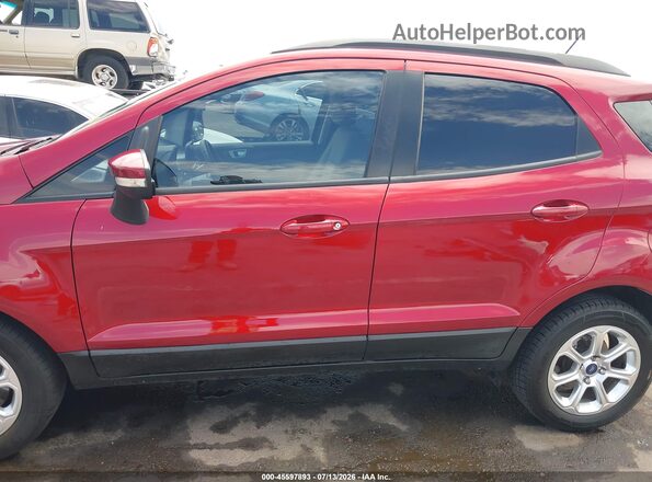 MAJ3P1TE7JC237130 2018 FORD ECOSPORT Red 360 interior view