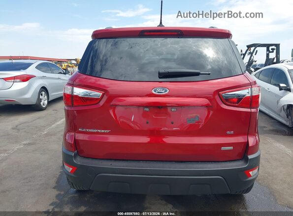 MAJ3P1TE7JC237130 2018 FORD ECOSPORT Red 