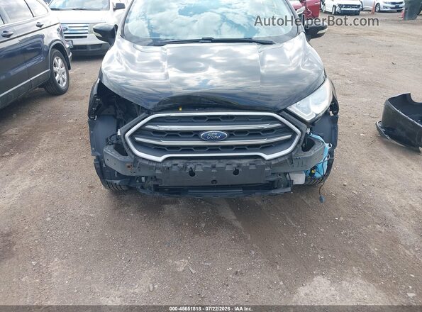 MAJ3P1TE8JC160591 2018 FORD ECOSPORT Black Widok z przodu