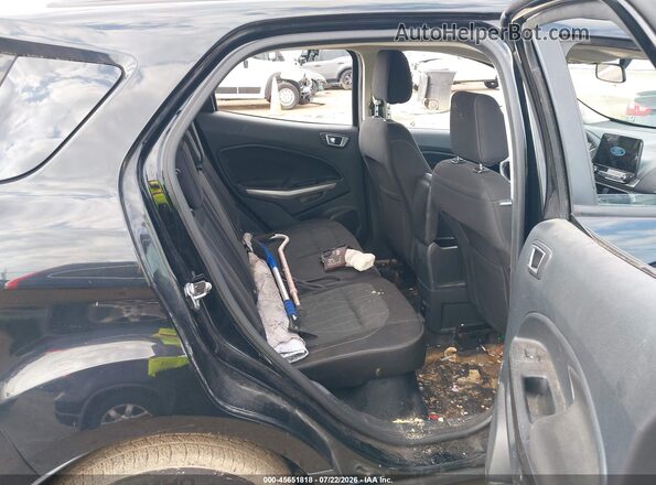 MAJ3P1TE8JC160591 2018 FORD ECOSPORT Black Widok naklejki z numerem VIN