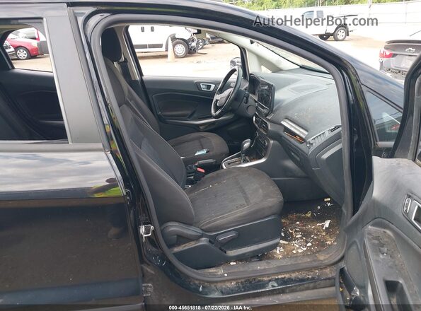 MAJ3P1TE8JC160591 2018 FORD ECOSPORT Black Widok wnętrza z przodu