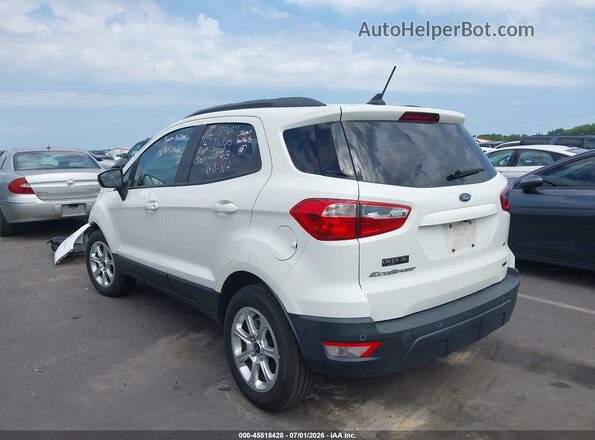 MAJ3P1TE8JC177178 2018 FORD ECOSPORT White Հետևի ձախ