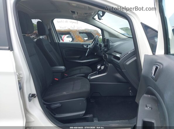 MAJ3P1TE8JC177178 2018 FORD ECOSPORT White Սալոնի դիմացի տեսք