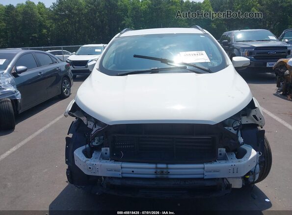 MAJ3P1TE8JC177178 2018 FORD ECOSPORT White Դիմացի տեսք