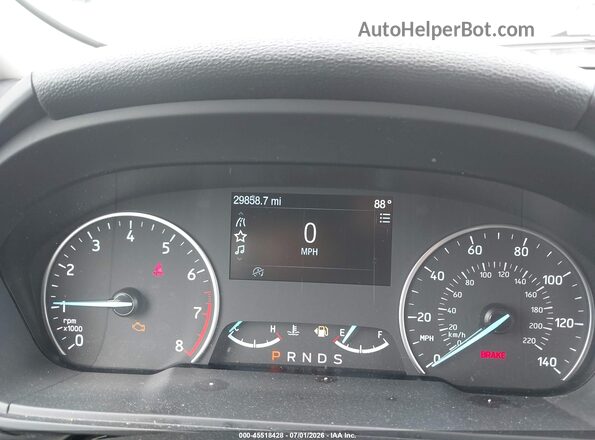 MAJ3P1TE8JC177178 2018 FORD ECOSPORT White Հետևի նստատեղերի տեսք