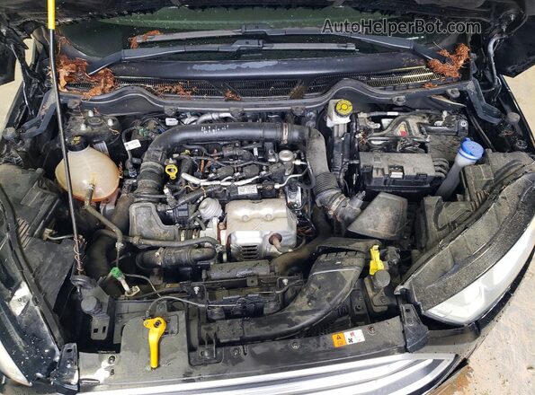 MAJ3P1TE8JC204332 2018 FORD ECOSPORT Black Вид підкапотного простору