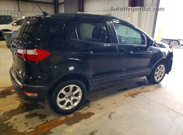 MAJ3P1TE8JC204332 2018 FORD ECOSPORT Black Задня права чверть