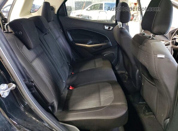 MAJ3P1TE8JC204332 2018 FORD ECOSPORT Black Вид задньої частини салону