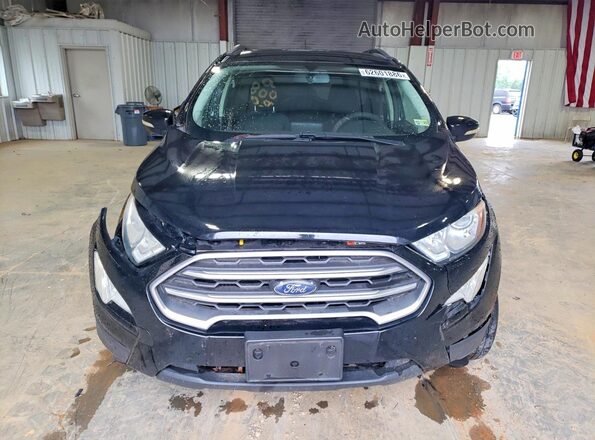 MAJ3P1TE8JC204332 2018 FORD ECOSPORT Black Вид спереду