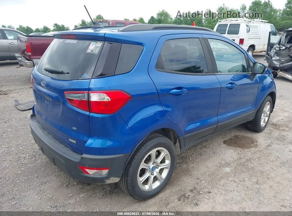MAJ3P1TE8JC216075 2018 FORD ECOSPORT Blue Հետևի աջ