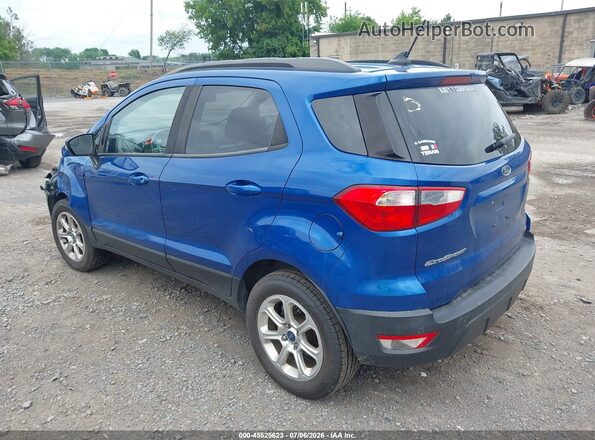 MAJ3P1TE8JC216075 2018 FORD ECOSPORT Blue Հետևի ձախ