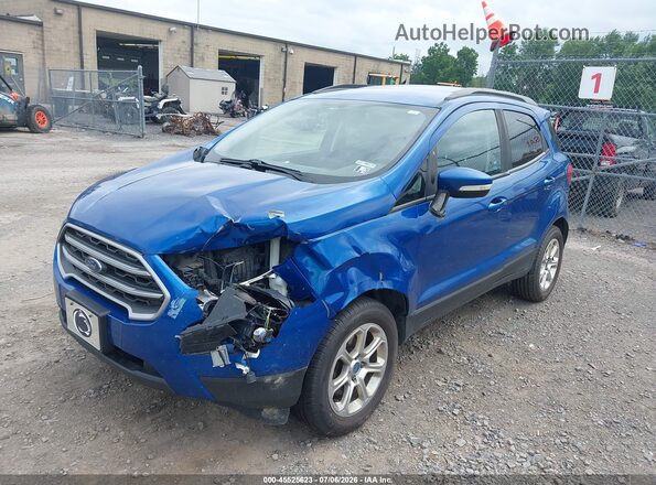 MAJ3P1TE8JC216075 2018 FORD ECOSPORT Blue Դիմացի տեսք