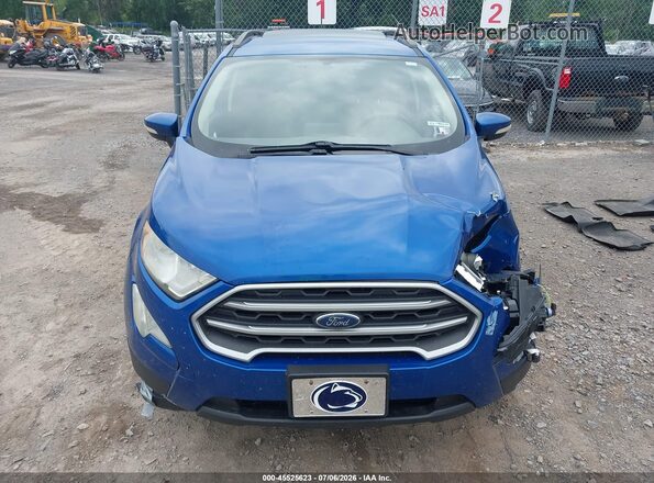 MAJ3P1TE8JC216075 2018 FORD ECOSPORT Blue Սալոնի հետևի տեսք
