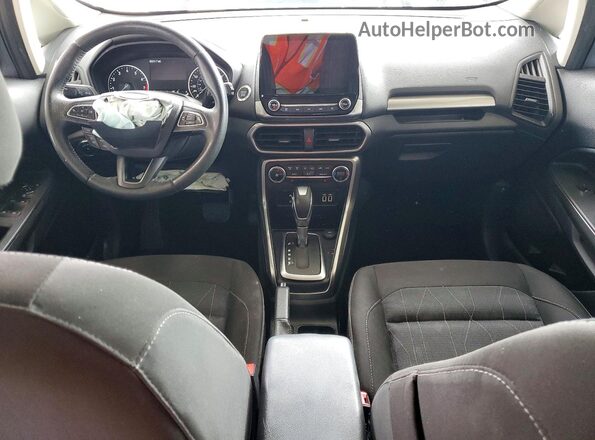 MAJ3P1TE8JC217517 2018 FORD ECOSPORT Gray Vista del salpicadero