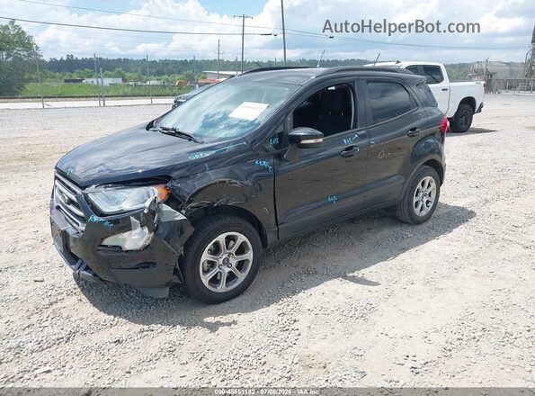 MAJ3P1TE9JC159045 2018 FORD ECOSPORT Black წინა მარცხენა ხედი სამი მეოთხედიდან