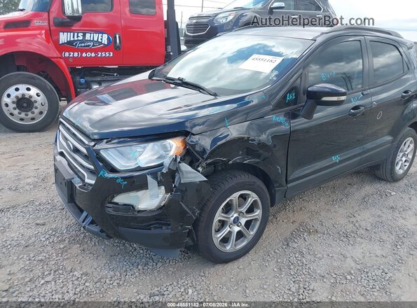 MAJ3P1TE9JC159045 2018 FORD ECOSPORT Black წინა ხედი