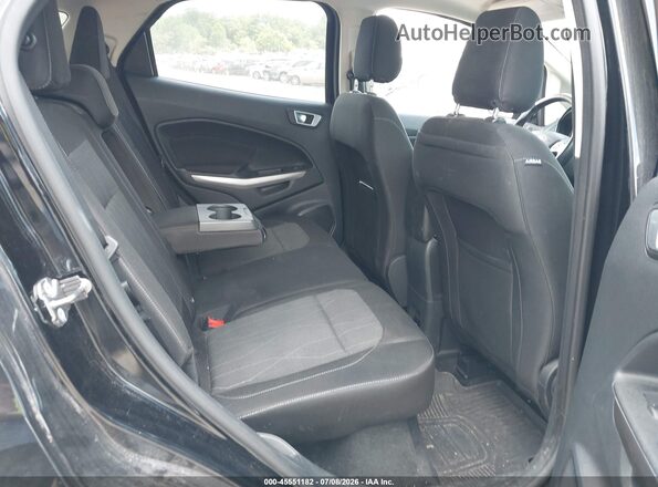 MAJ3P1TE9JC159045 2018 FORD ECOSPORT Black VIN კოდის სტიკერის ხედი