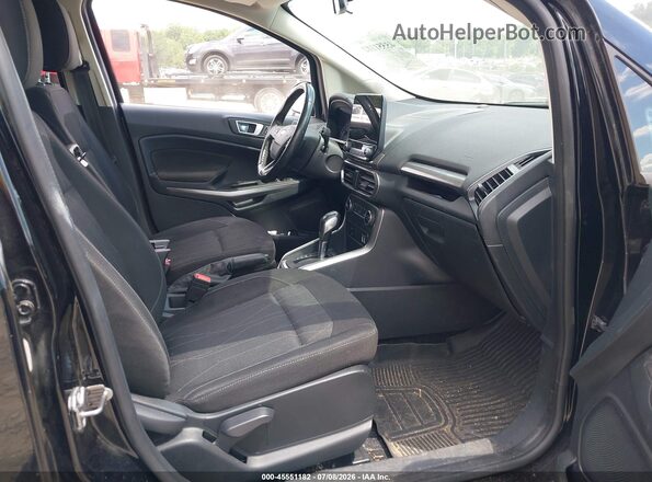 MAJ3P1TE9JC159045 2018 FORD ECOSPORT Black წინა სალონის ხედი