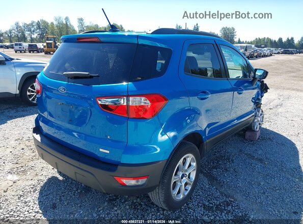 MAJ3P1TEXJC191891 2018 FORD ECOSPORT Blue Հետևի աջ