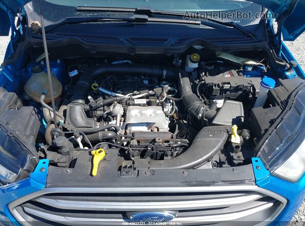 MAJ3P1TEXJC191891 2018 FORD ECOSPORT Blue Հետևի տեսք