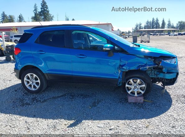 MAJ3P1TEXJC191891 2018 FORD ECOSPORT Blue Սալոնի հետևի տեսք