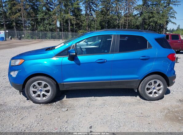 MAJ3P1TEXJC191891 2018 FORD ECOSPORT Blue Սալոնի 360 աստիճան տեսք