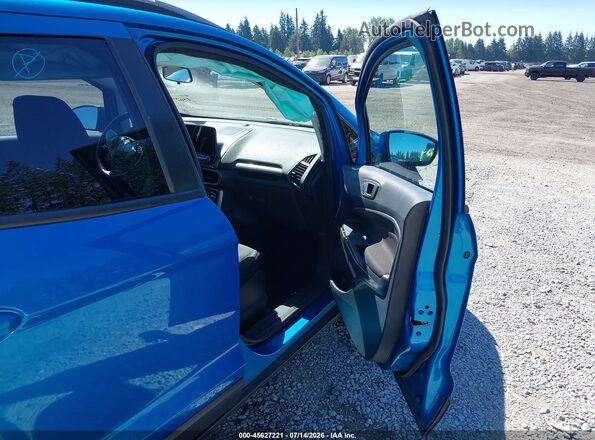 MAJ3P1TEXJC191891 2018 FORD ECOSPORT Blue Սալոնի դիմացի տեսք