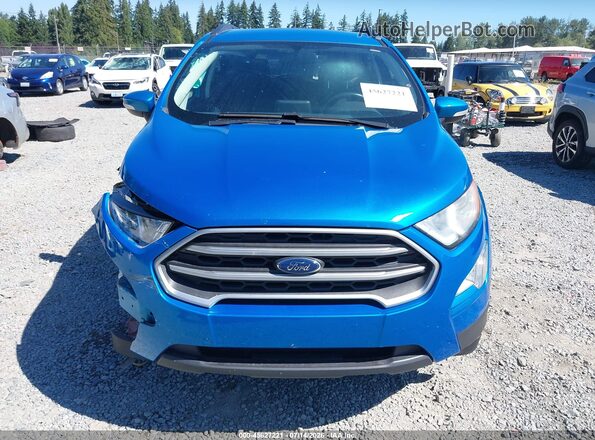 MAJ3P1TEXJC191891 2018 FORD ECOSPORT Blue Սարքավորումների վահանակի տեսք